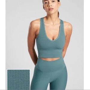Aurora Seamless Cropped Rib Tank